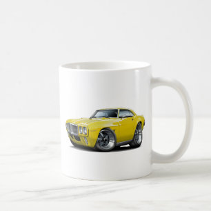 1969 Firebird Yellow Car Coffee Mug