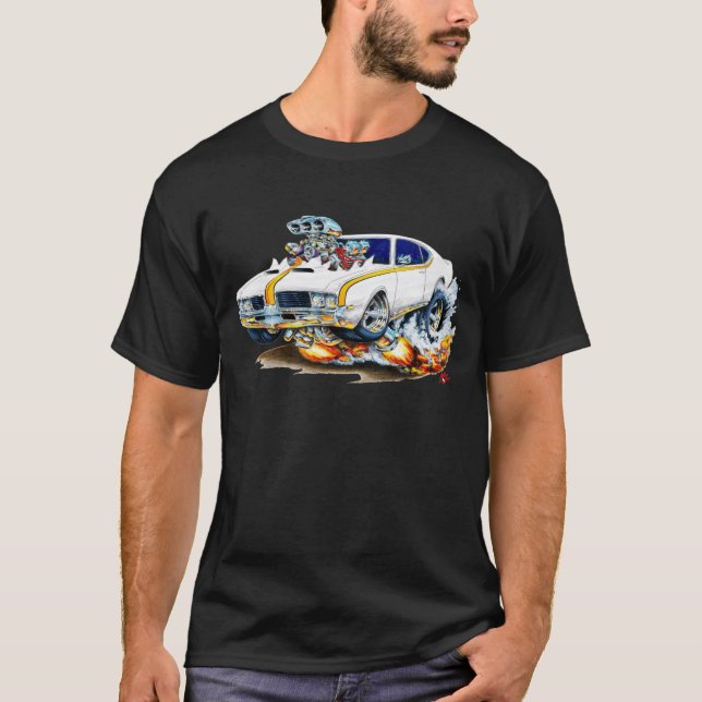1969 Olds Cutlass Hurst Car T-Shirt (Front)