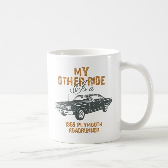 1969 Plymouth Road Runner Coffee Mug (Right)