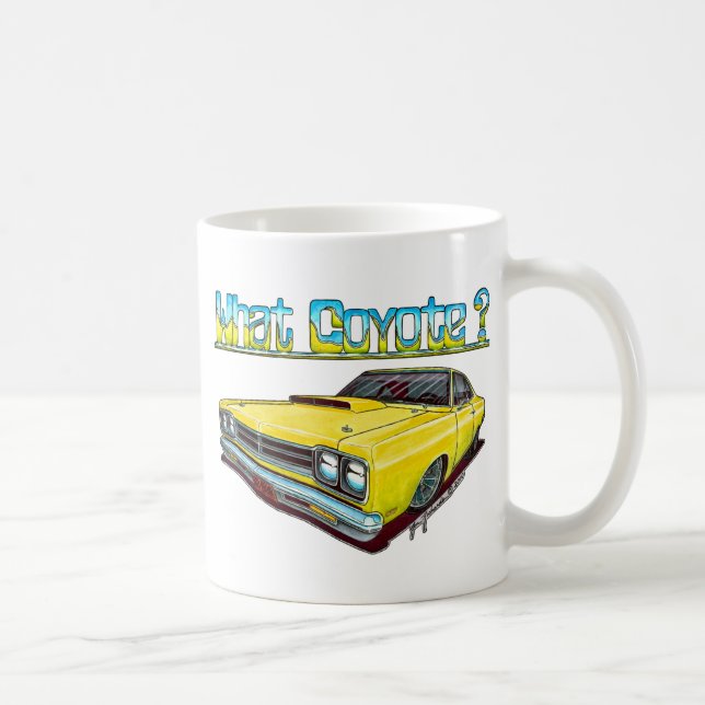 1969 Plymouth Roadrunner Coffee Mug (Right)