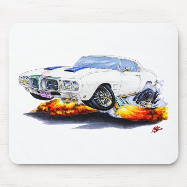 1969 Pontiac Firebird Trans Am Mouse Pad (Front)