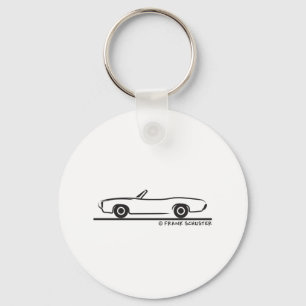 1969 Pontiac GTO Convertible Key Ring