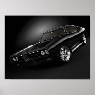 1969 pontiac gto"The judge" - Customised Poster