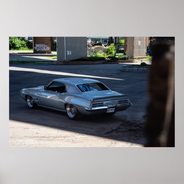 1969 Pro Touring Firebird Poster (Front)