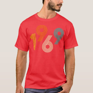 1969 Retro Birthday Vintage T-Shirt