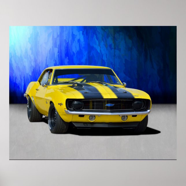1969 Z28 Camaro Poster (Front)