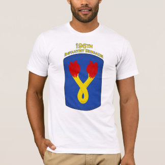 196th Infantry Brigade shoulder patch T-shirt