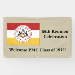 * 1970 50th Reunion Banner (CONCEPT  PROTOTYPE)