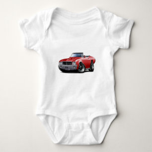 1970-72 Buick GS Red Convertible Baby Bodysuit