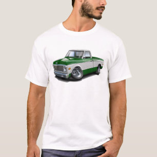 1970-72 Chevy C10 Green-White Truck T-Shirt