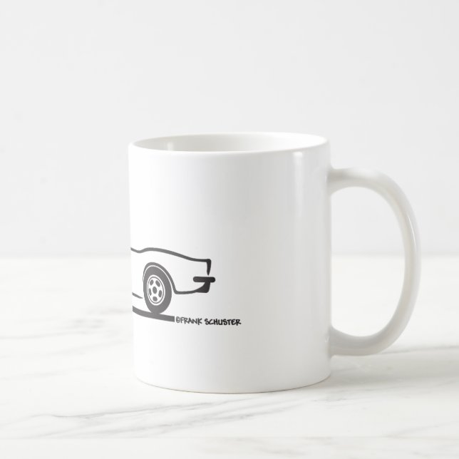 1970-72 Corvette Convertible Coffee Mug (Right)