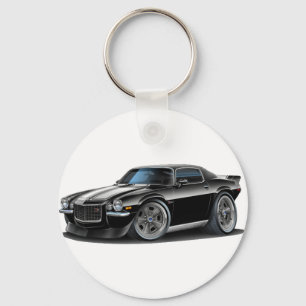 1970-73 Camaro Blk/Wht Car Key Ring