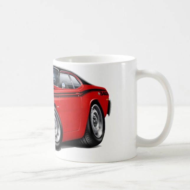 1970-74 Duster 340 Red Car Coffee Mug (Right)