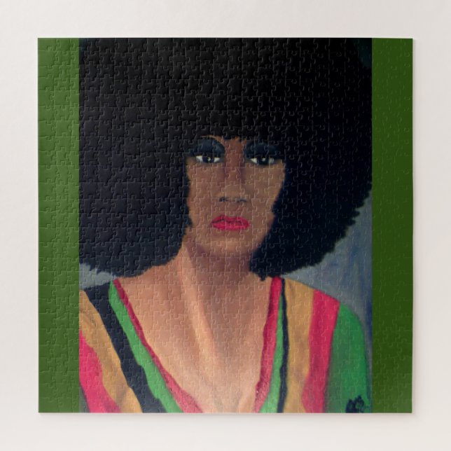 1970 AFRO HAIR-DO JIGSAW PUZZLE (Vertical)