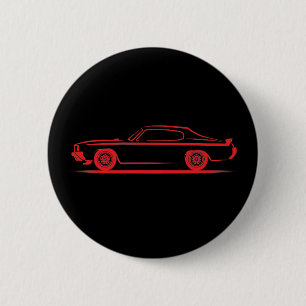 1970 Buick GSX 455 Stage 6 Cm Round Badge
