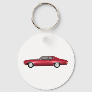 1970 Chevelle SS: Candy Apple Finish: Key Ring