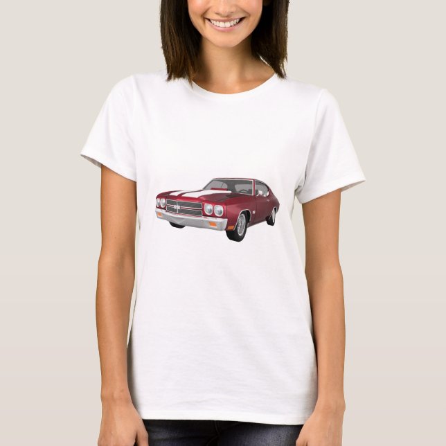 1970 Chevelle SS: Candy Apple Finish: T-Shirt (Front)