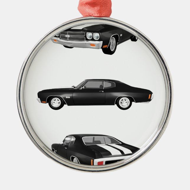 1970 Chevelle SS: Metal Tree Decoration (Front)