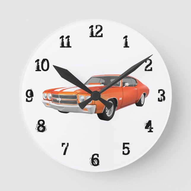 1970 Chevelle SS: Wall Clock (Front)