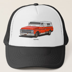 1970 Chevy Pickup Longbed Farmtruck Trucker Hat