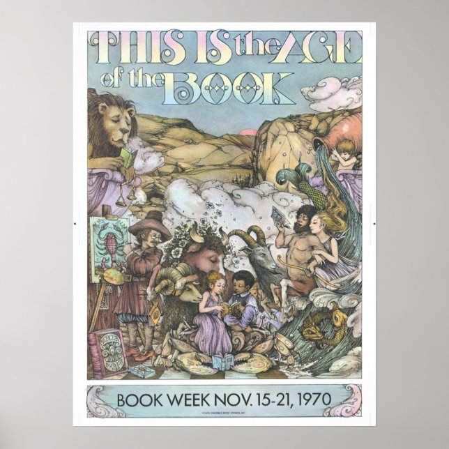 1970 Children's Book Week Poster (Front)