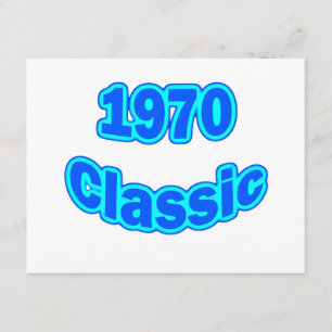 1970 Classic Blue Card
