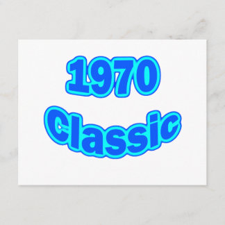 1970 Classic Blue Card
