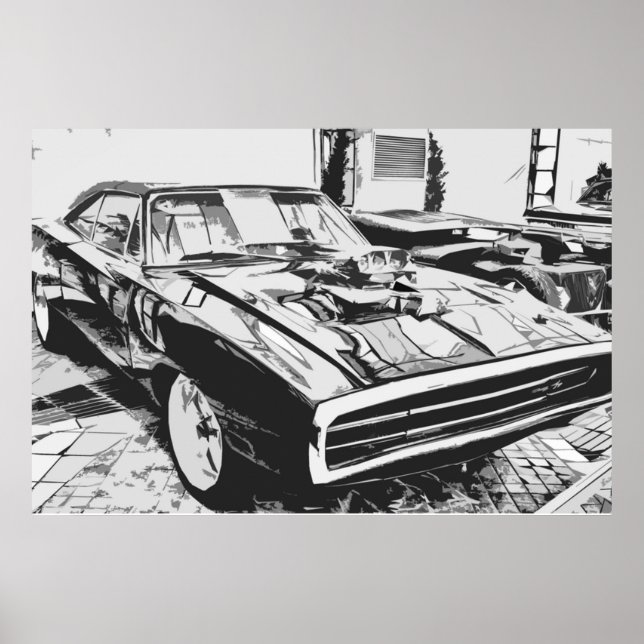 1970 Dodge Charger Poster (Front)