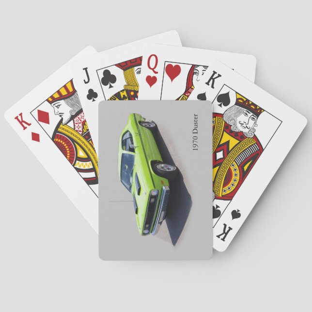 1970 Duster playing cards (Back)