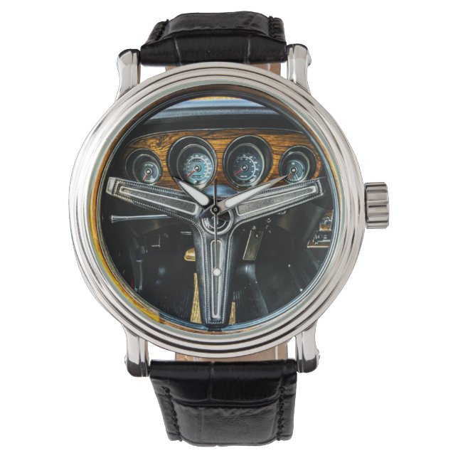 1970 Ford Mustang Boss 429 Steering Wheel Watch (Front)