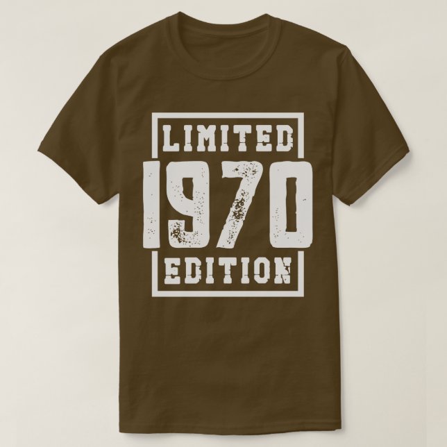 1970 Limited Edition T-Shirt (Design Front)