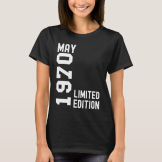 1970 May Happy Birthday Party T-Shirt