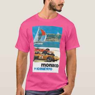 1970 Monaco Grand Prix Racing Poster T-Shirt