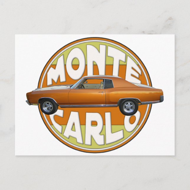 1970 monte carlo copper camel postcard (Front)