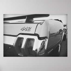 1970 Olds 4-4-2 W-30 Poster