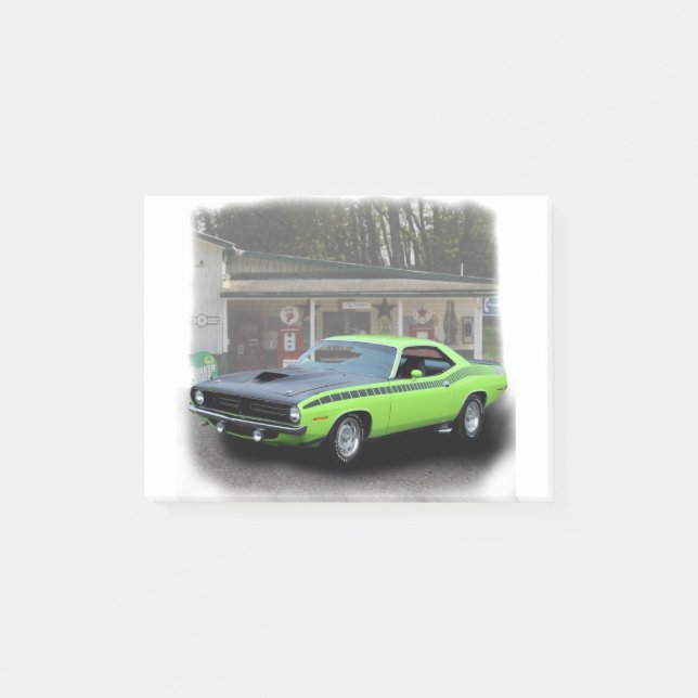 1970 Plymouth AAR Cuda Post-it Notes (Front)