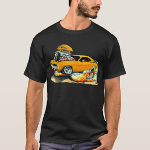 1970 Plymouth Cuda Orange Car T-Shirt