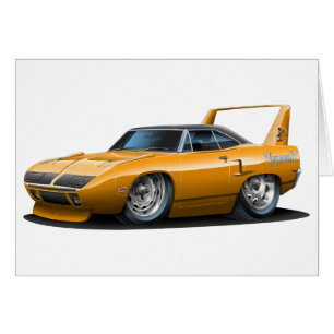 1970 Plymouth Superbird Orange Car