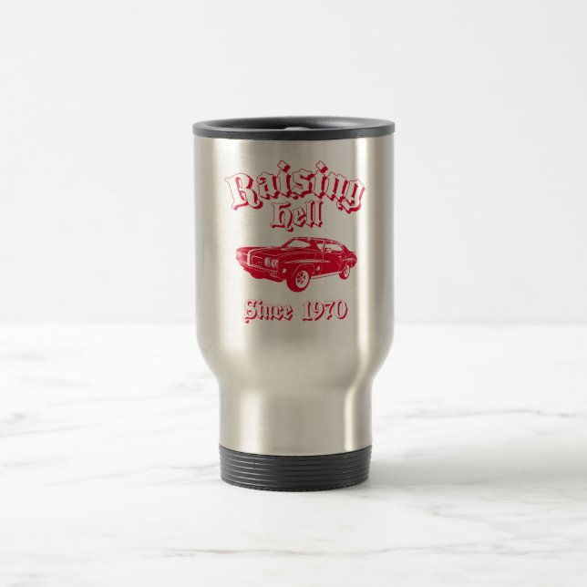 1970 Pontiac GTO 455 "JUDGE" Travel Mug (Center)