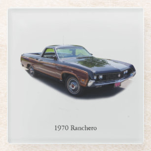 1970 Ranchero glass coaster