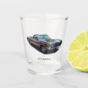 1970 Ranchero shot glass