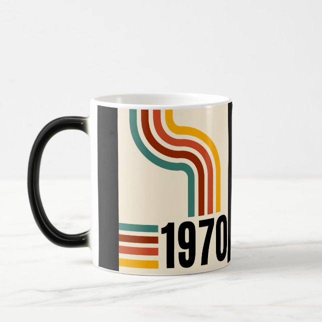 1970 Retro Vintage Mug (Left)