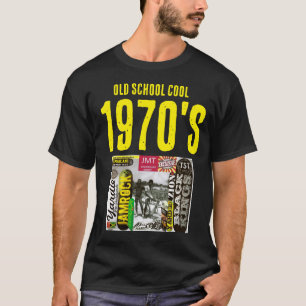 1970 S  COOL  Basic Dark T-Shirt