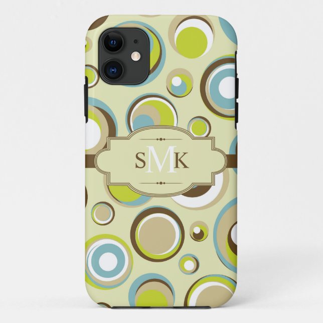 1970’s Retro Circle Mate ID™ iPhone 5 Case (Back)