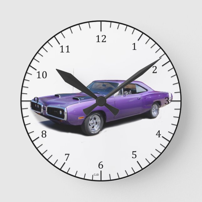 1970 Super Bee clock (Front)