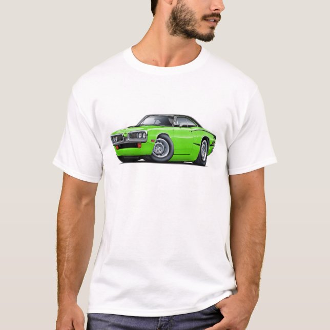 1970 Super Bee Lime-Black Top C-Stripe (Front)