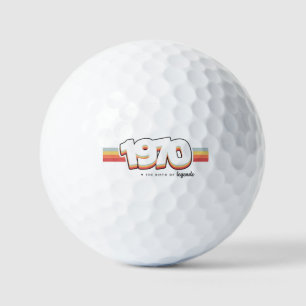1970 The birth of legends Golf Balls