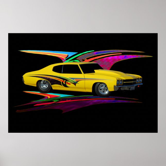 1970 yellow Classic Poster (Front)