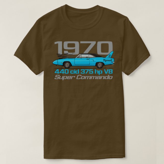 1970Corporate Blue T-Shirt (Design Front)