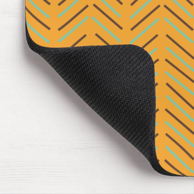 1970s Chevron  Mouse Pad (Corner)